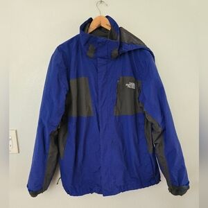 Mens North Face Blue Waterproof HyVent Ski Snowboard Removable Fleece Liner XL